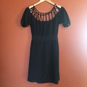 Bijo LBD 100% silk lace party dress size S